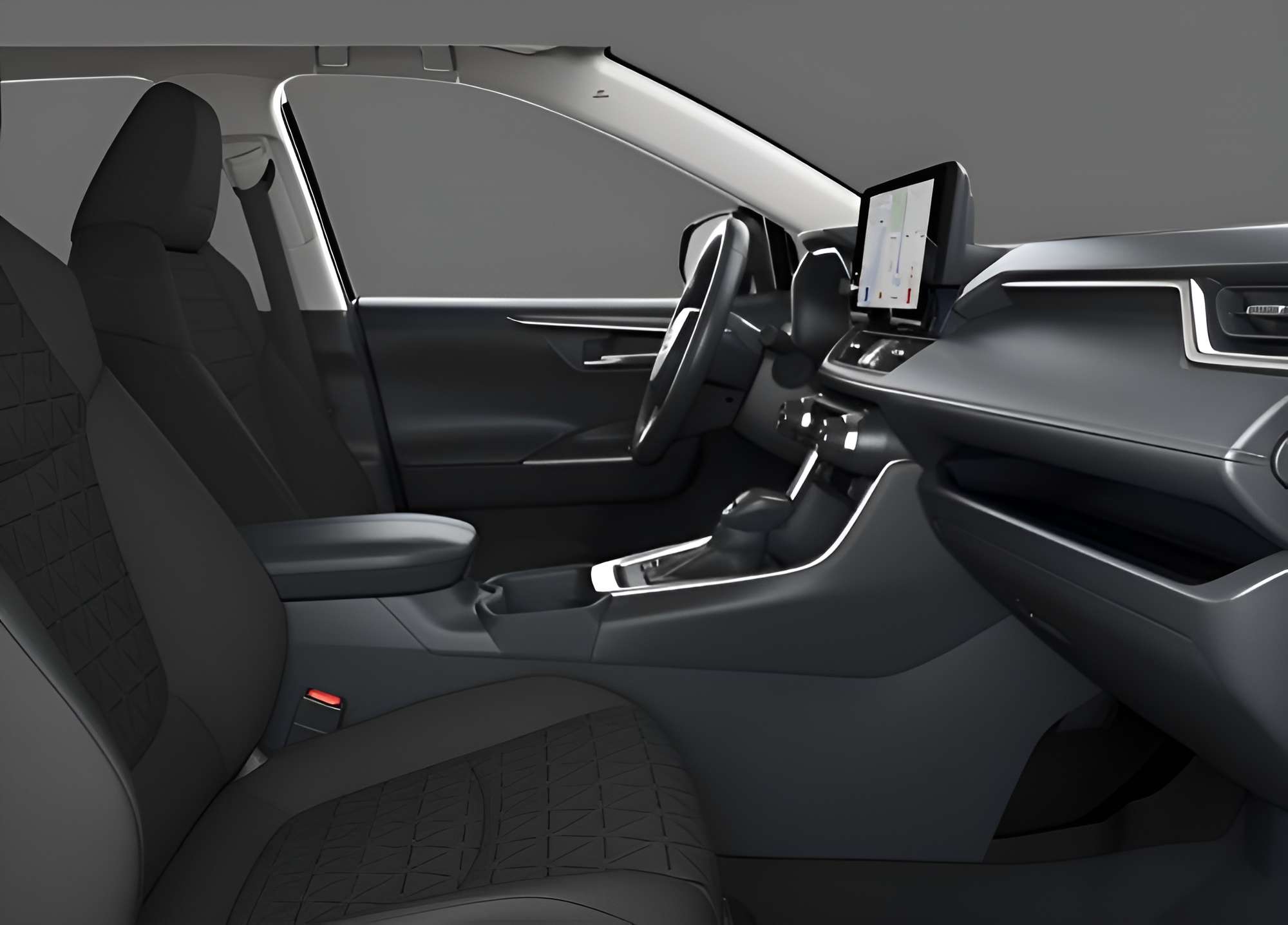 Ansicht der Frontsitze eines Toyota RAV4