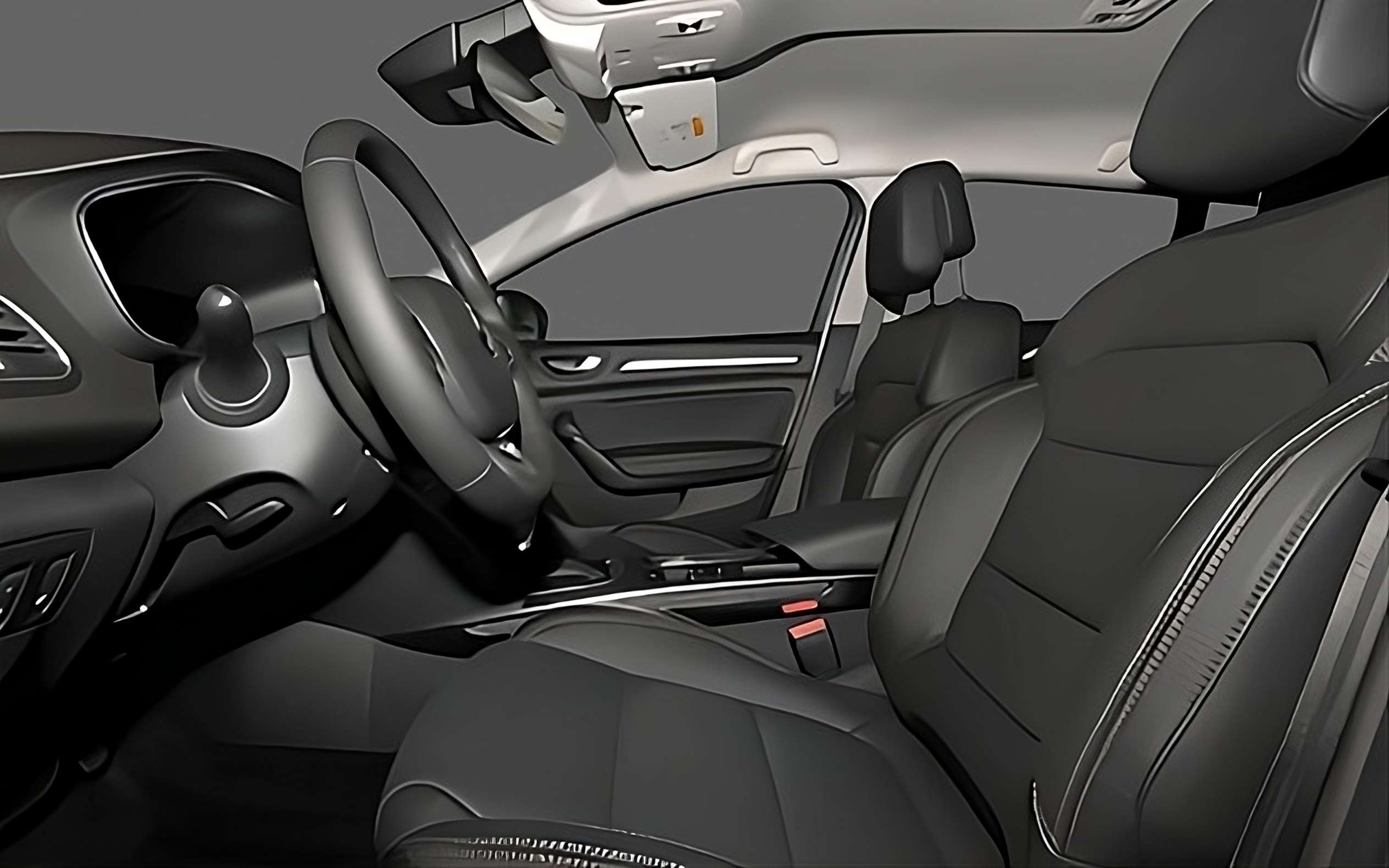 Vordersitze eines Renault Mégane