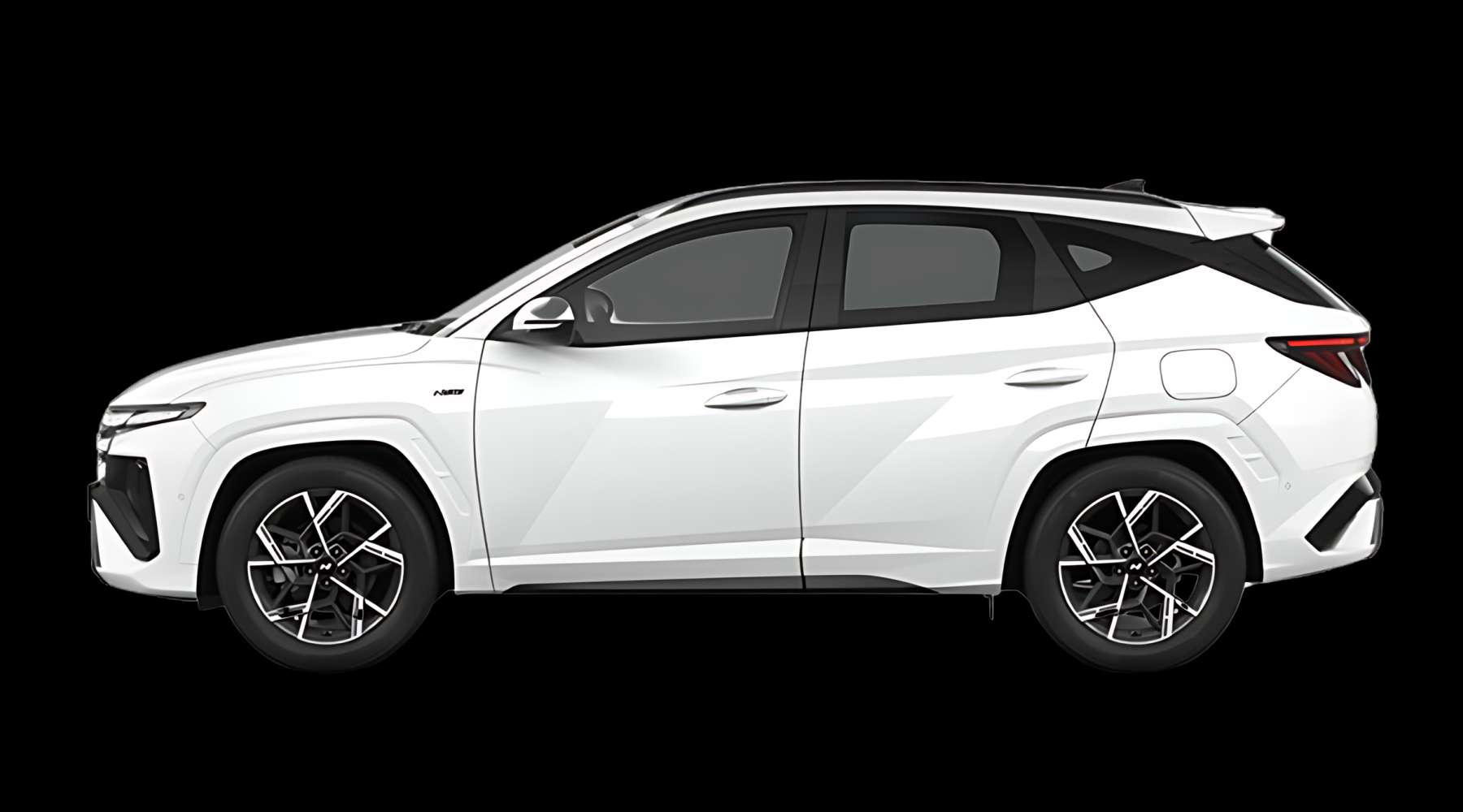 Seitenansicht eines Hyundai Tucson