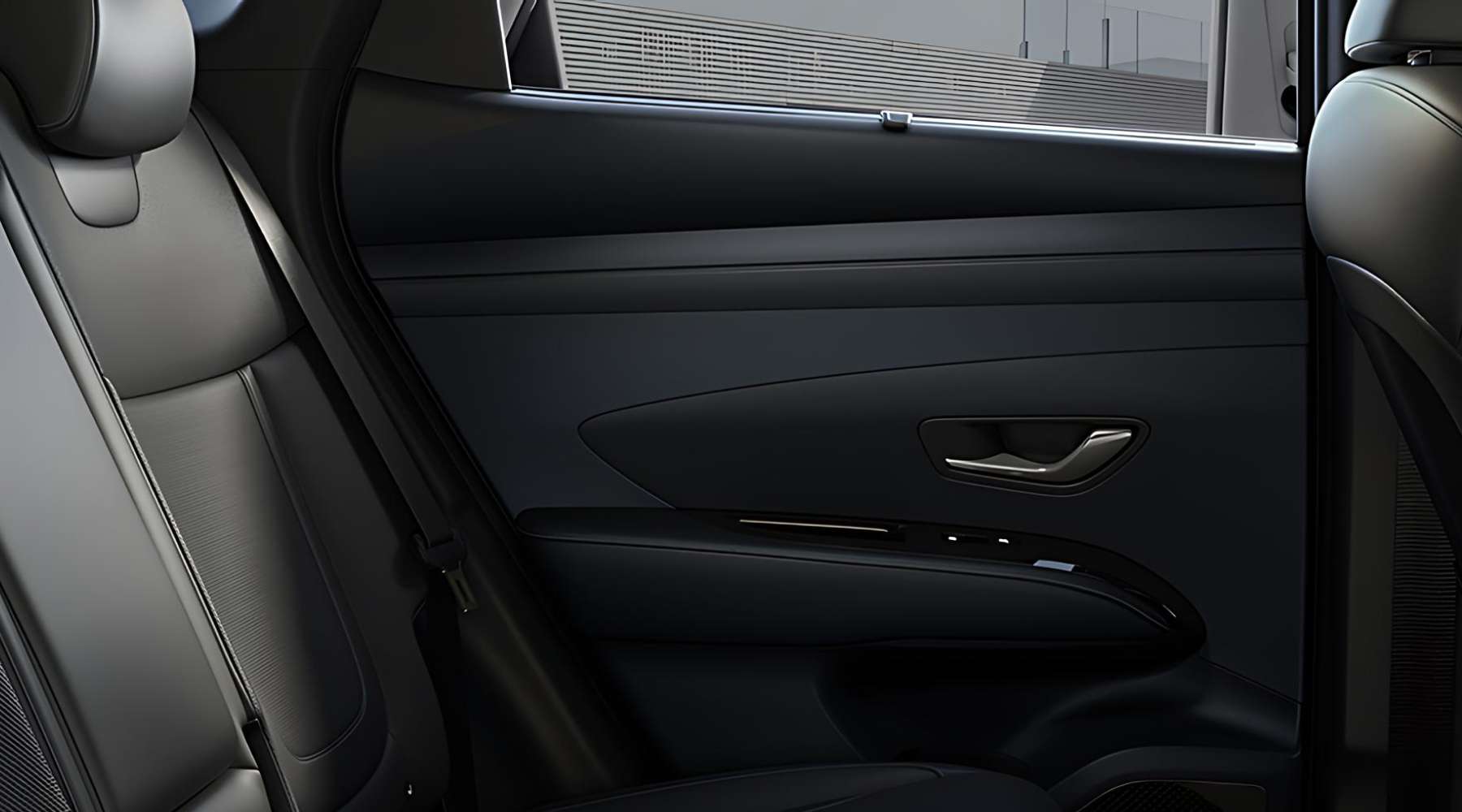Ansicht der Rücksitze eines Hyundai Tucson