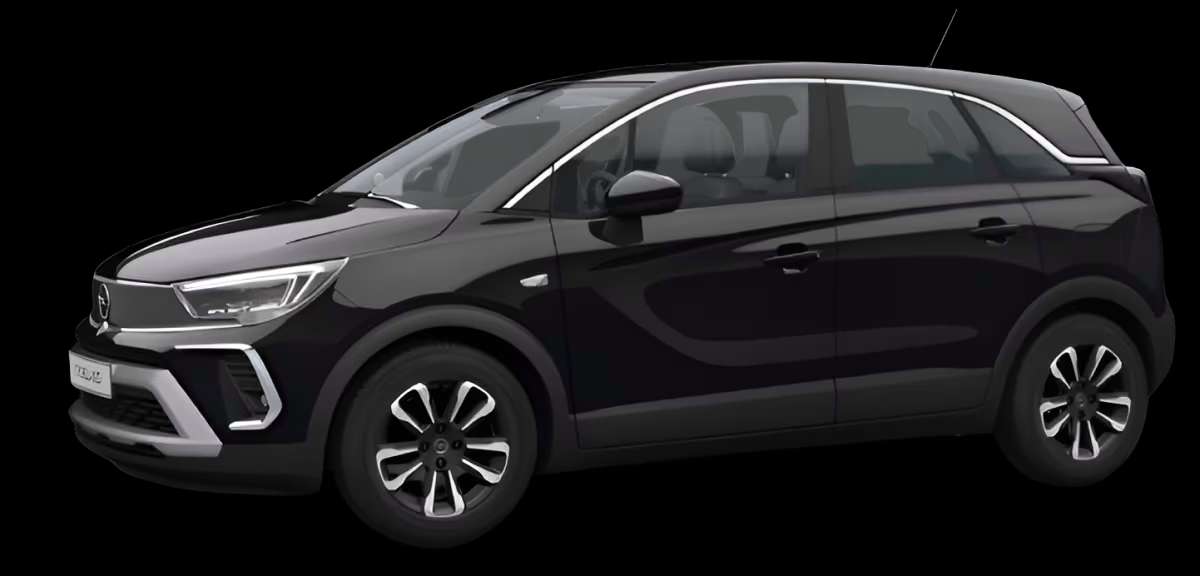 Seitenansicht eines Opel Crossland