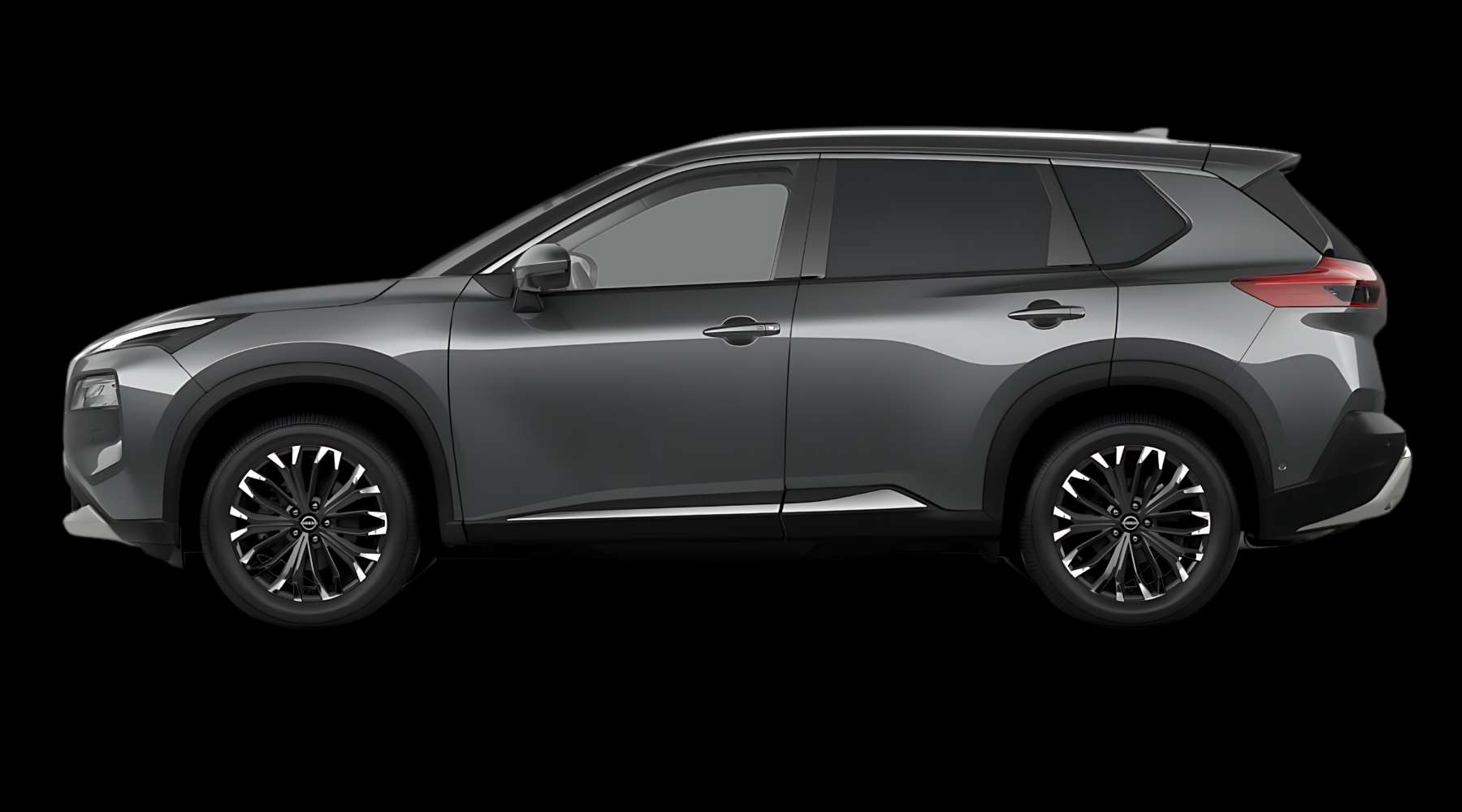 Seitenansicht eines Nissan X-TRAIL