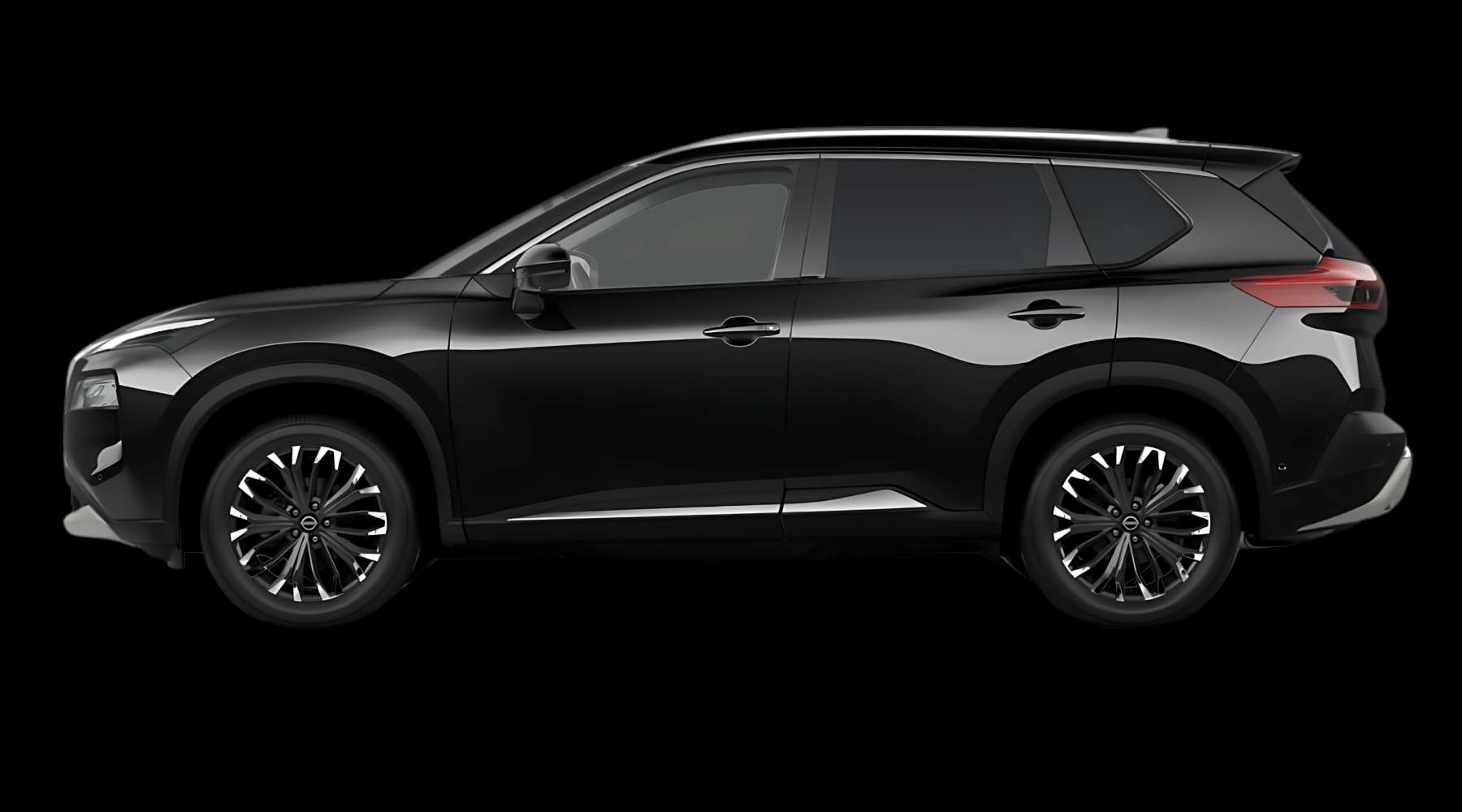Seitenansicht eines Nissan X-TRAIL