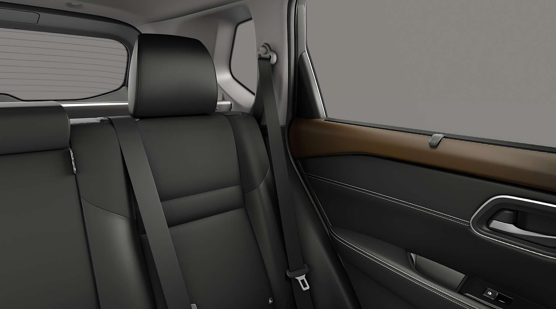 Ansicht der Rücksitze eines Nissan X-TRAIL