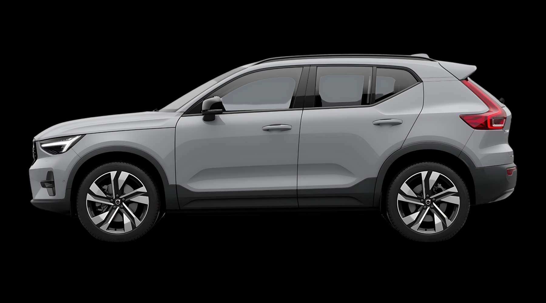 Seitenansicht eines Volvo XC40