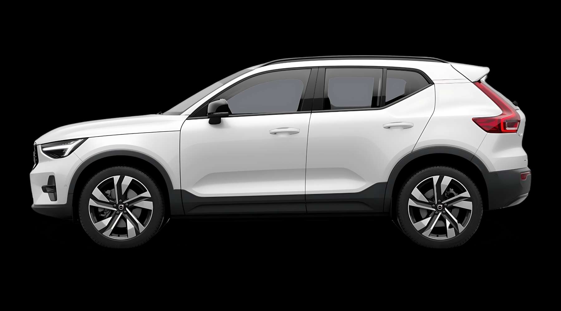 Seitenansicht eines Volvo XC40