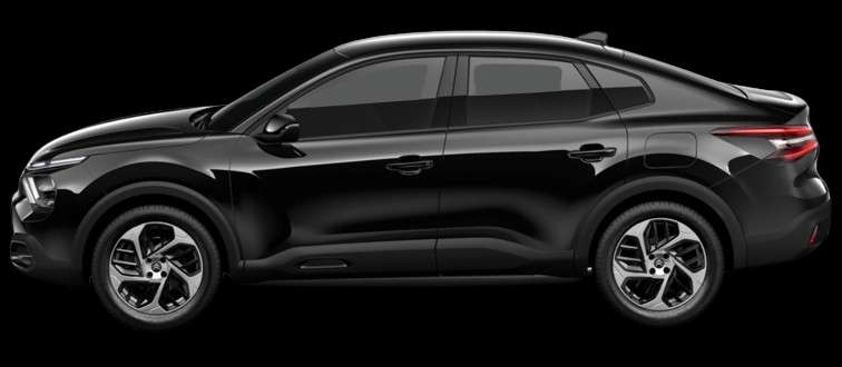 Seitenansicht eines Citroën C4 X