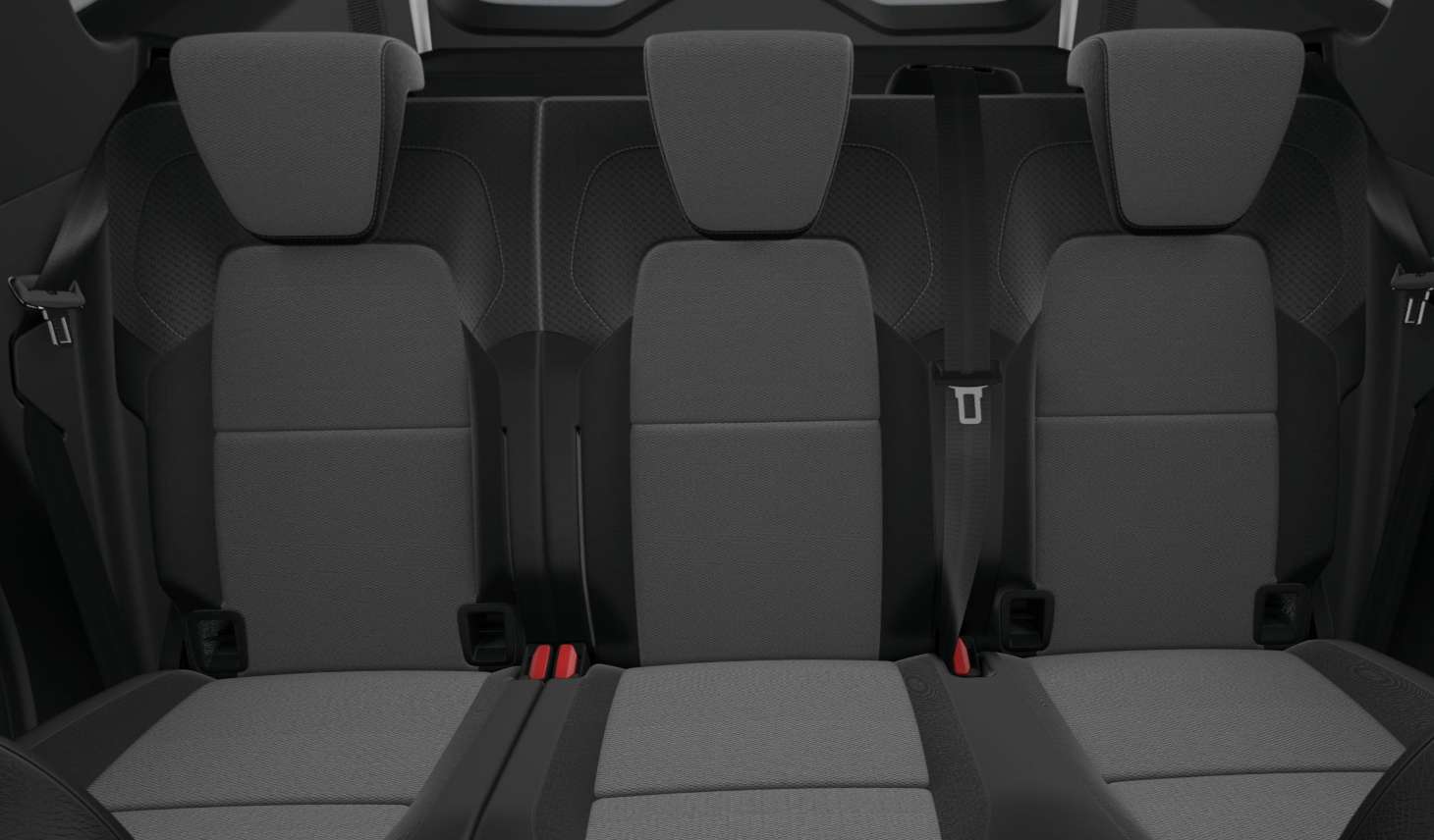 Ansicht der Rücksitze eines Renault Kangoo