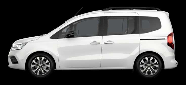 Seitenansicht eines Renault Kangoo