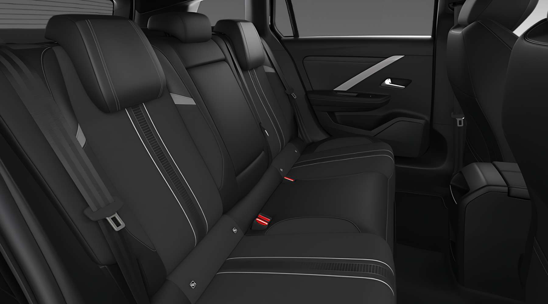 Ansicht der Rücksitze eines Opel Astra