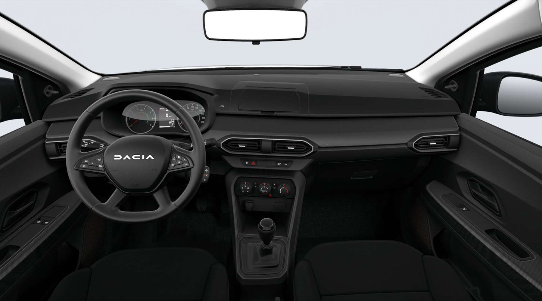 Armaturenbrett eines Dacia Sandero