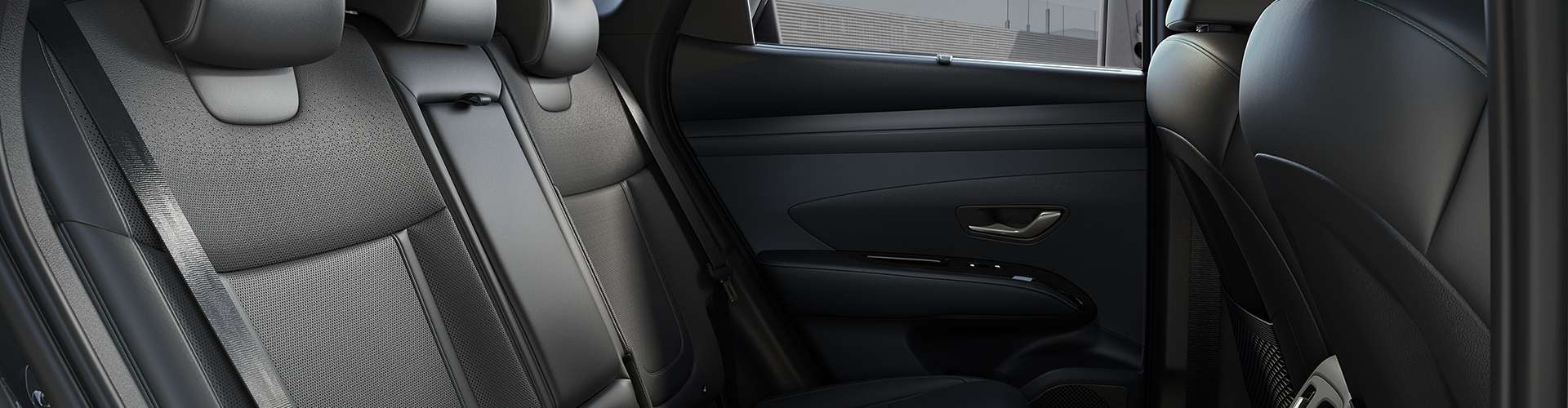 Ansicht der Rücksitze eines Hyundai Tucson