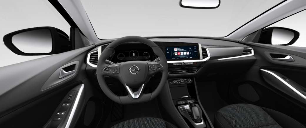 Ansicht des Armaturenbretts eines Opel Grandland