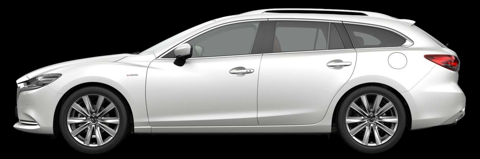 Seitenansicht eines Mazda Mazda6