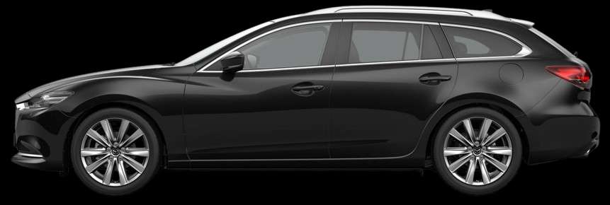 Seitenansicht eines Mazda Mazda6