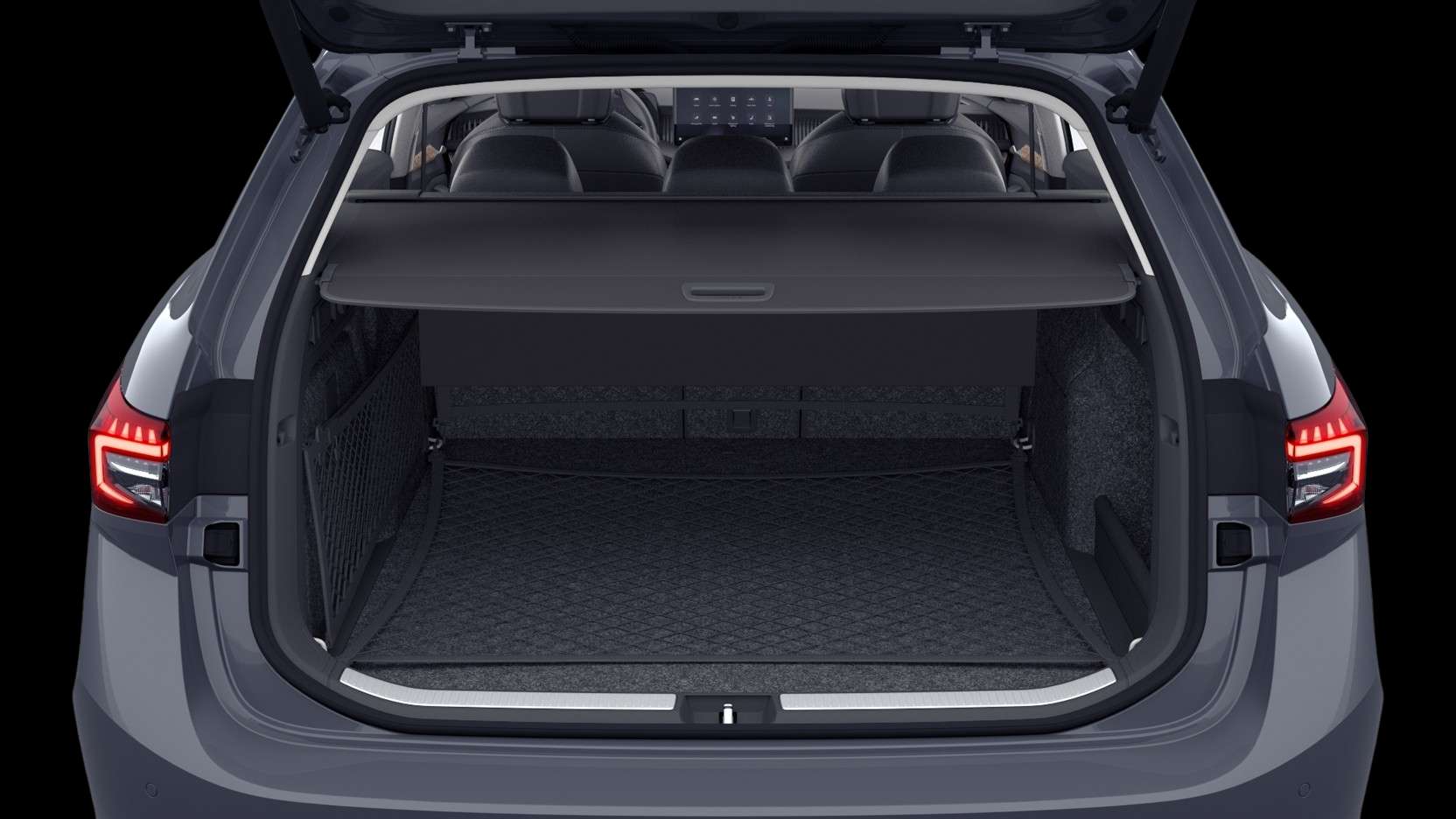 Ansicht des Kofferraums eines Skoda Superb
