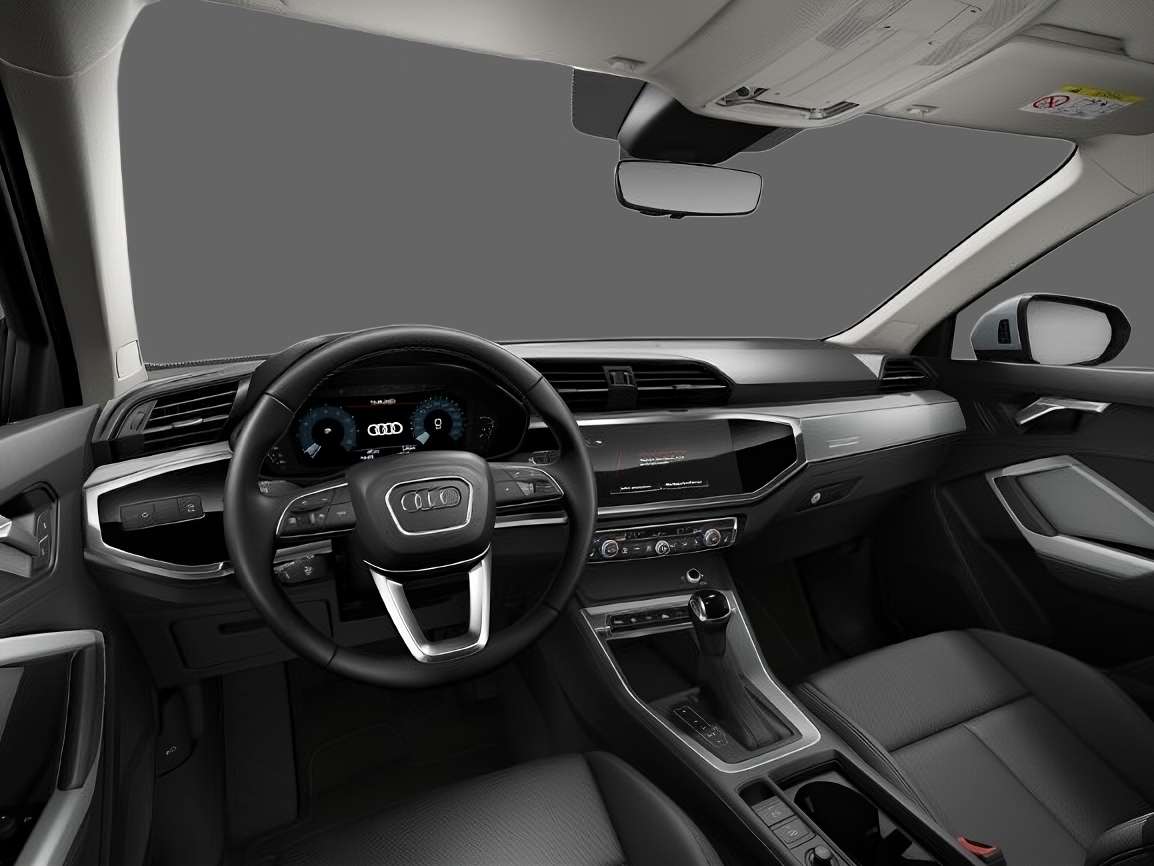 Ansicht des Armaturenbretts eines Audi Q3 Sportback
