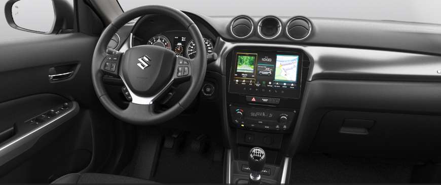 Armaturenbrett eines Suzuki Vitara