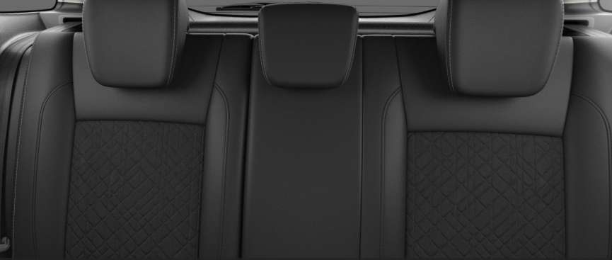 Rücksitzbank eines Suzuki Vitara