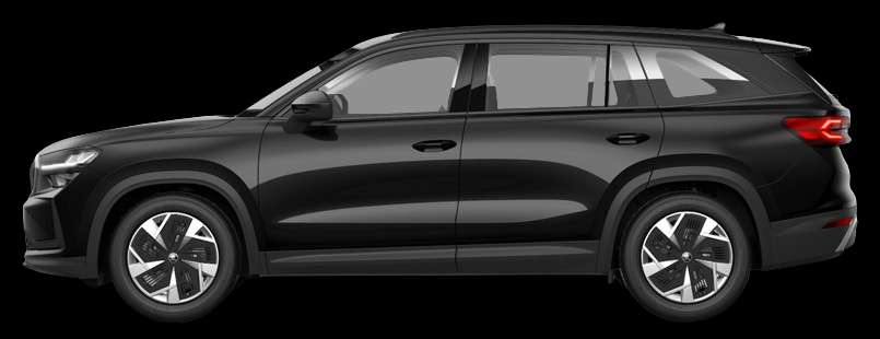 Seitenansicht eines Skoda Kodiaq