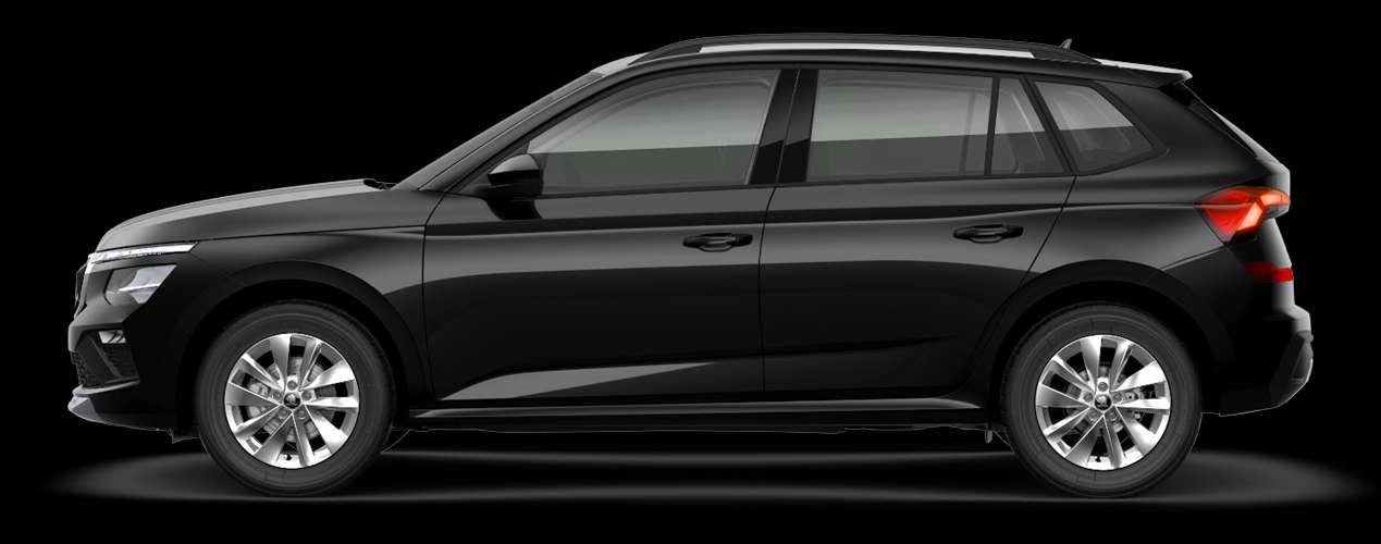 Seitenansicht eines Skoda Kamiq