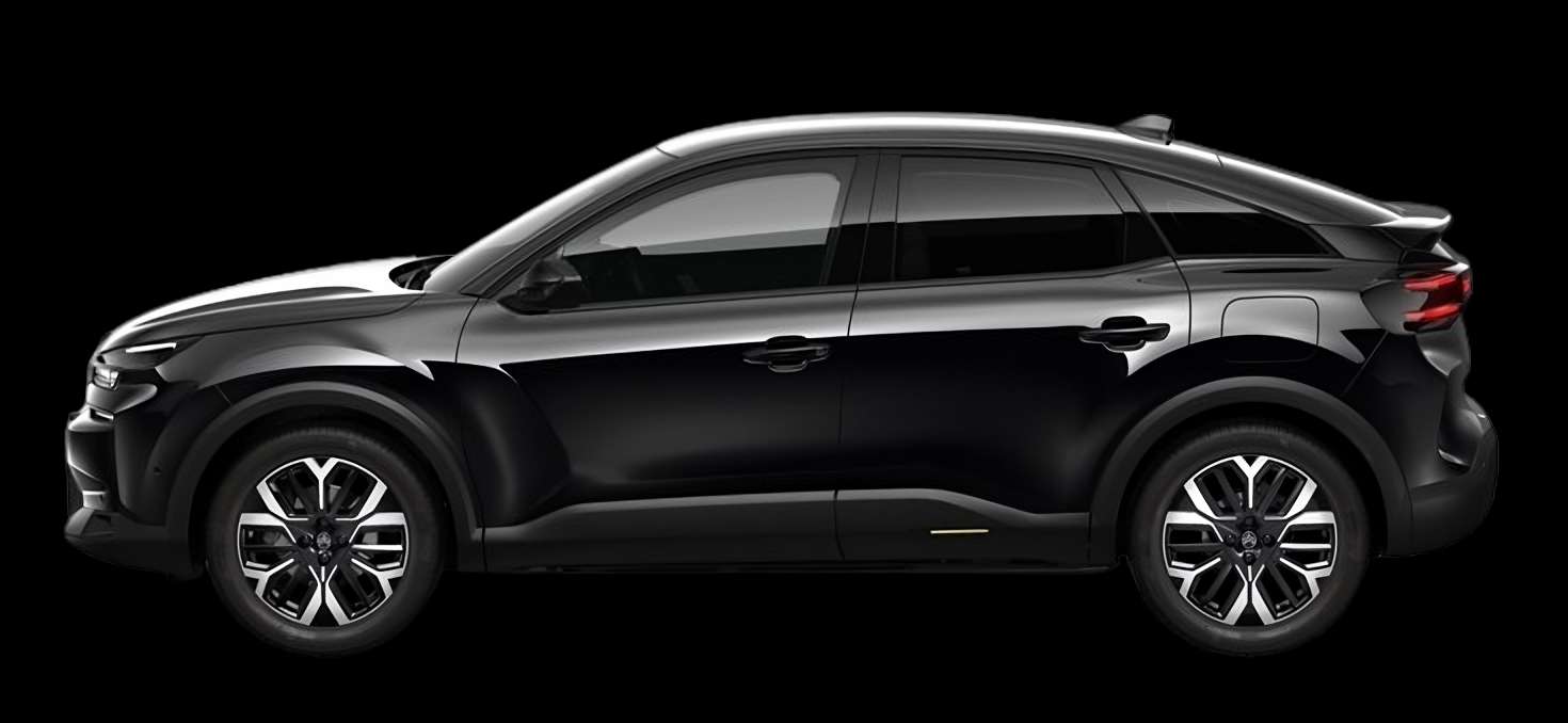 Seitenansicht eines Citroën C4