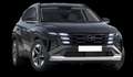 Schräge Frontansicht der Variante Abyss Black Metallic