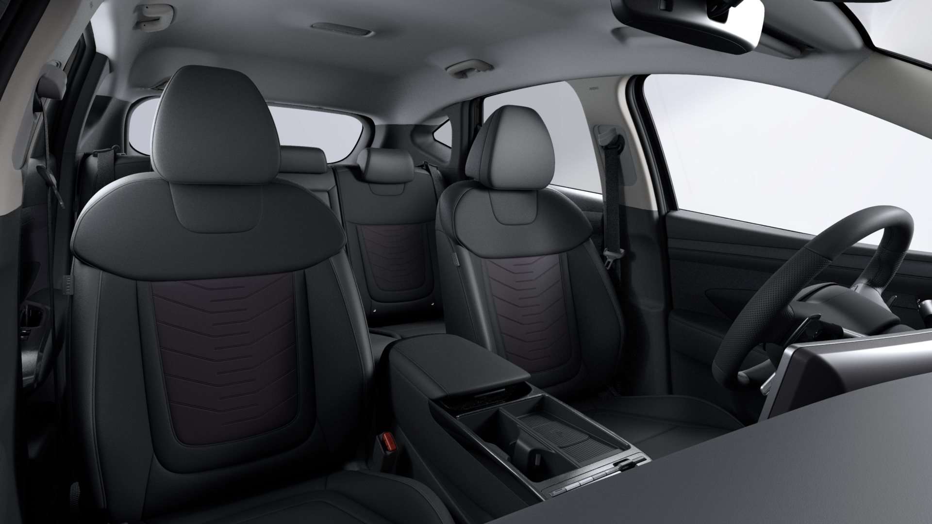 Ansicht der Frontsitze eines Hyundai Tucson
