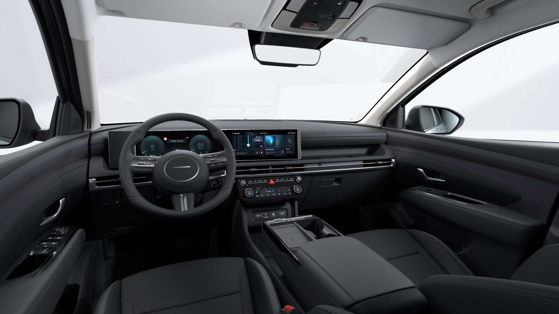 Ansicht des Armaturenbretts eines Hyundai Tucson