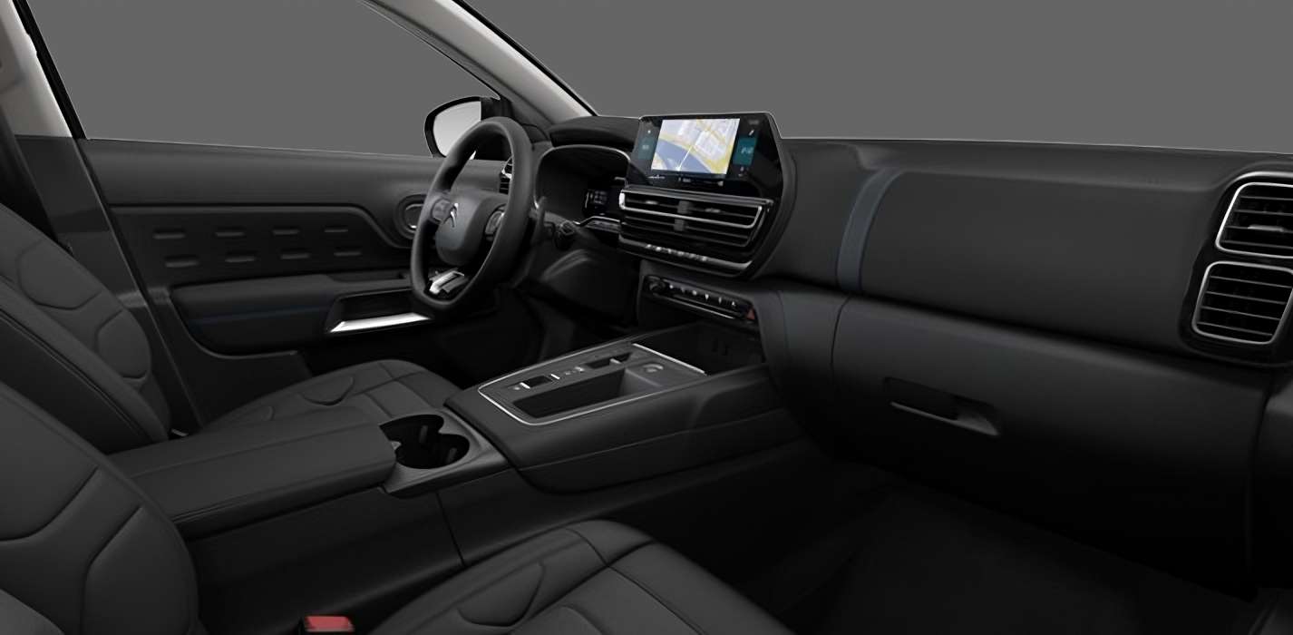 Ansicht der Frontsitze eines Citroën C5 Aircross