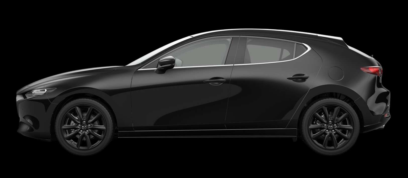 Seitenansicht eines Mazda Mazda3
