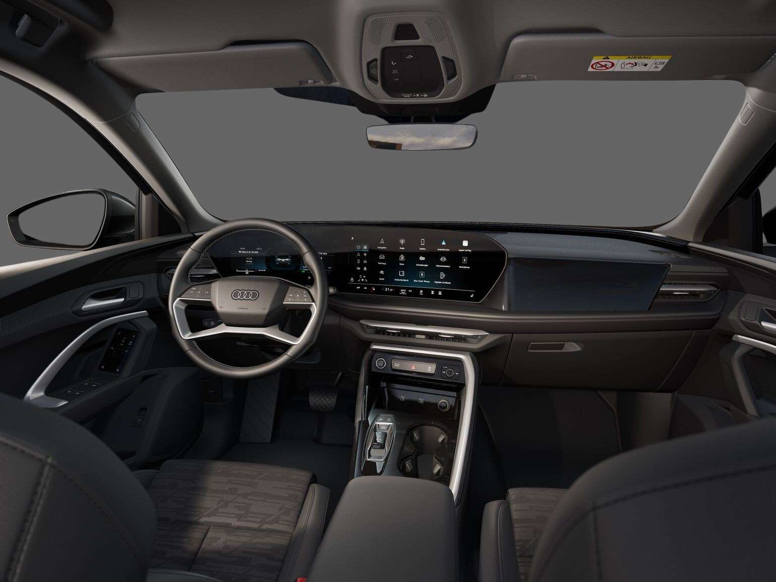 Ansicht des Armaturenbretts eines Audi Q5