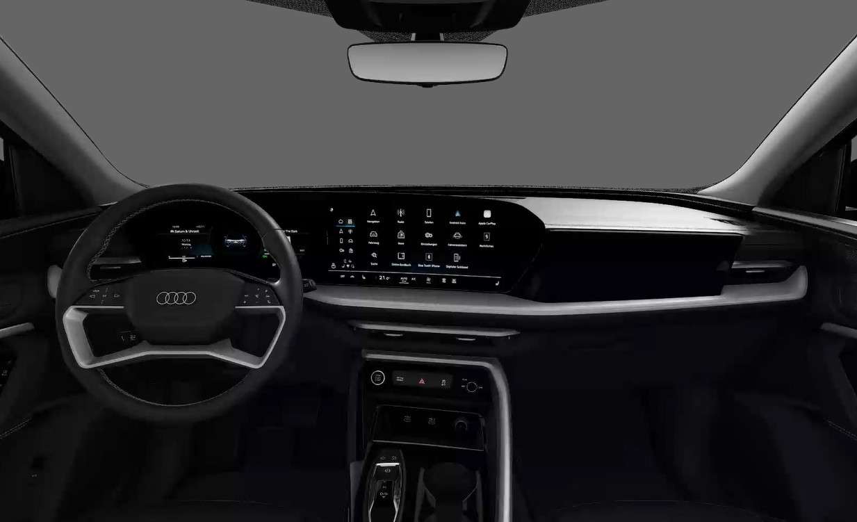 Ansicht des Armaturenbretts eines Audi Q5 Sportback