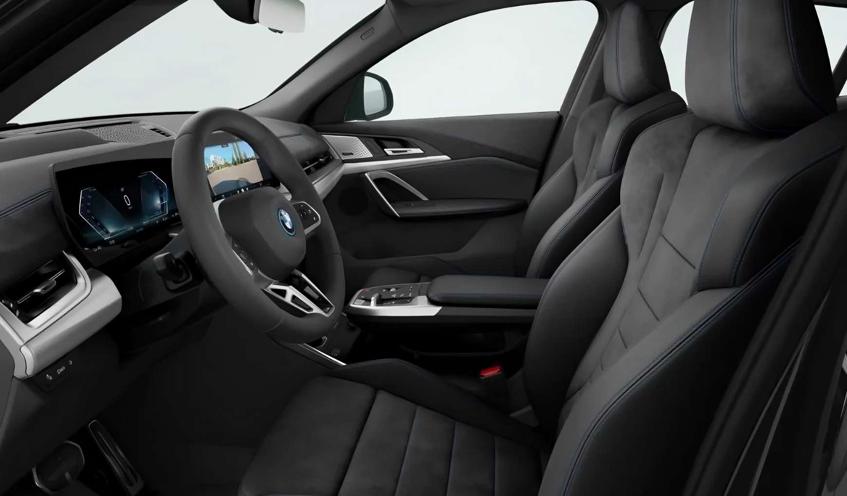 Vordersitze eines BMW ix2