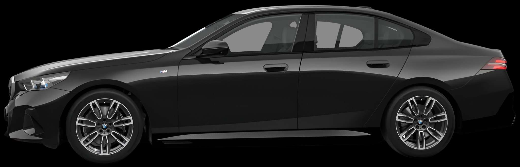 Seitenansicht eines BMW i5
