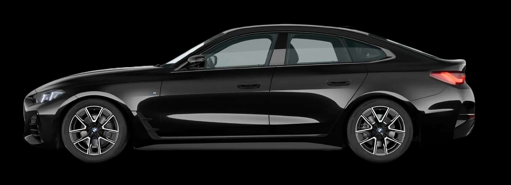Seitenansicht eines BMW 4er-Reihe