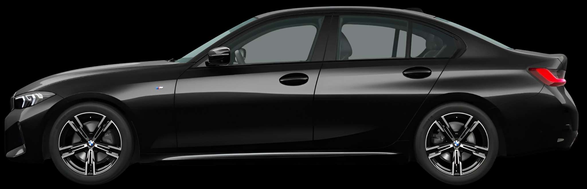 Seitenansicht eines BMW 3er-Reihe