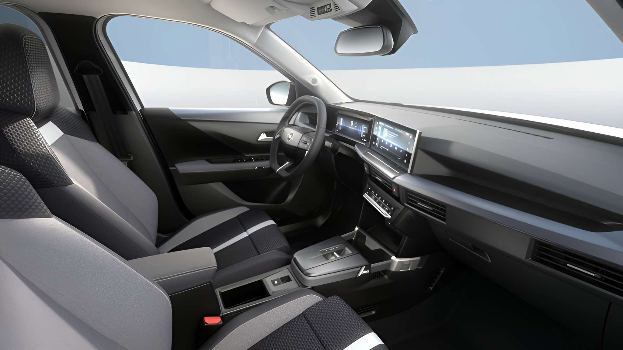 Vordersitze eines Opel Frontera