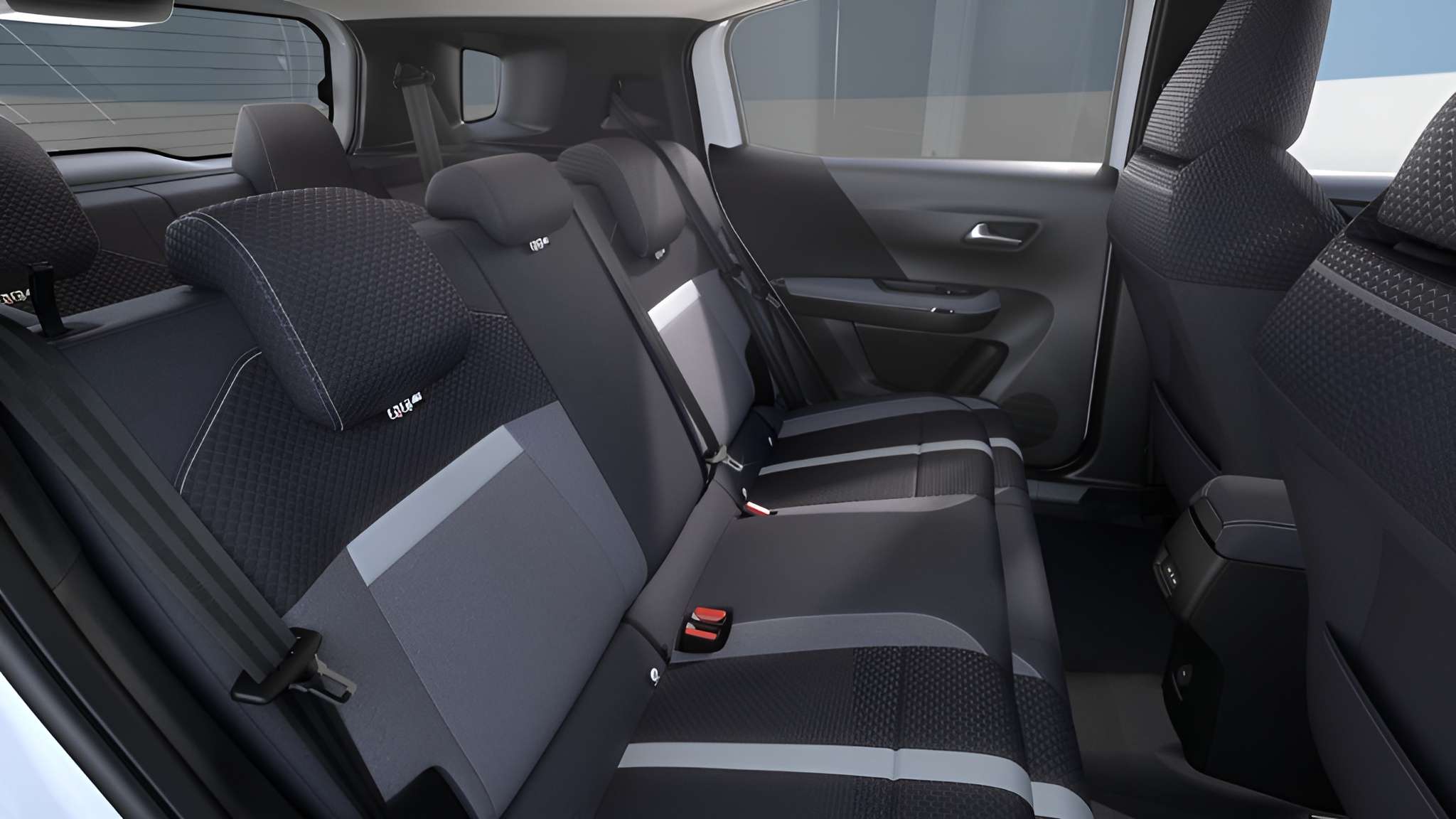 Rücksitzbank eines Opel Frontera