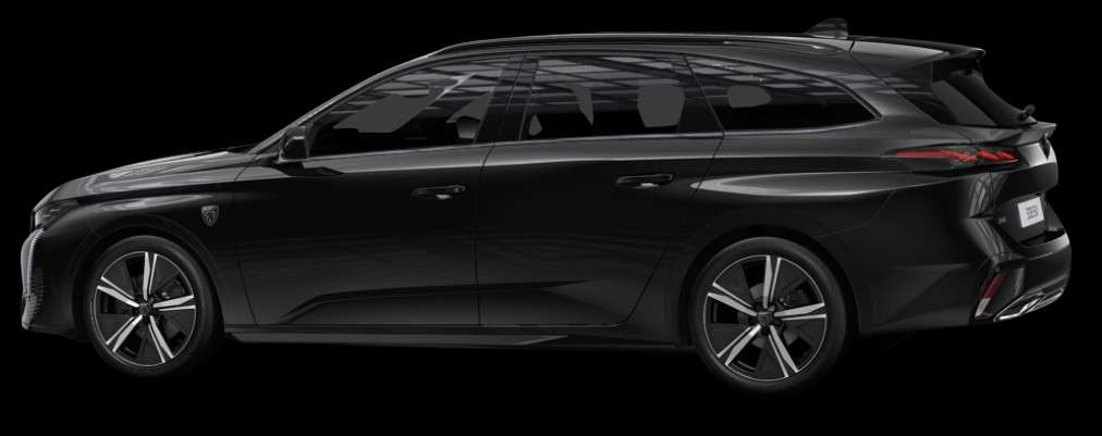 Seitenansicht eines Peugeot 308