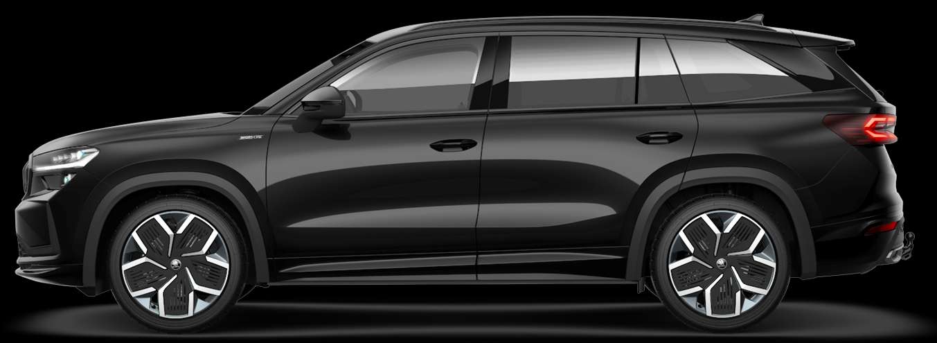 Seitenansicht eines Skoda Kodiaq