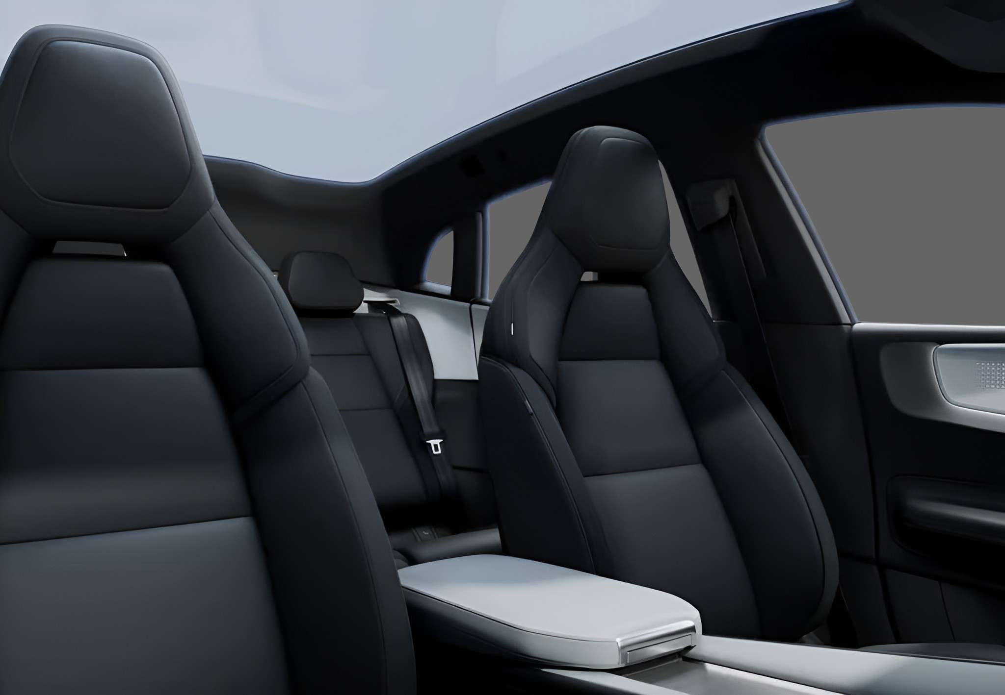 Vordersitze eines Polestar 4