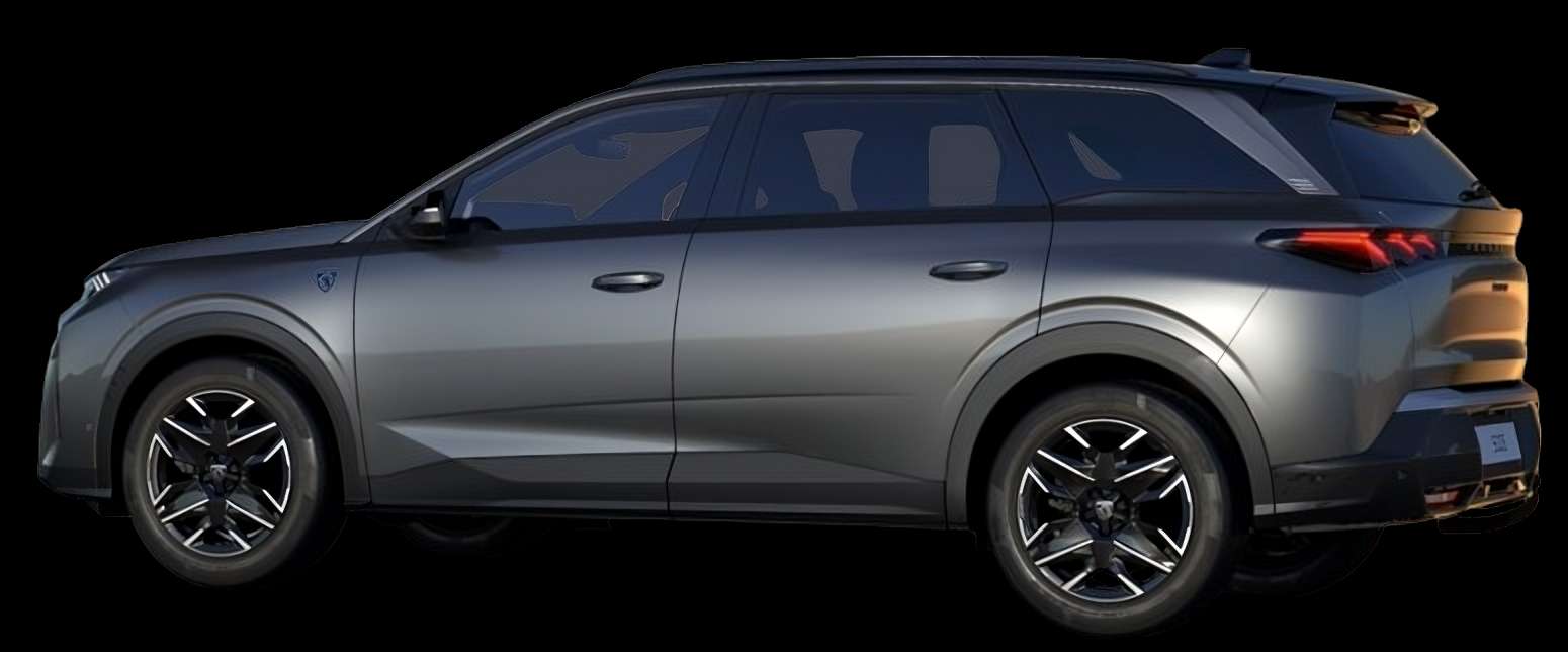 Seitenansicht eines Peugeot 5008