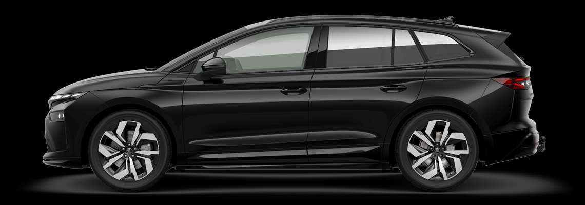 Seitenansicht eines Skoda ENYAQ