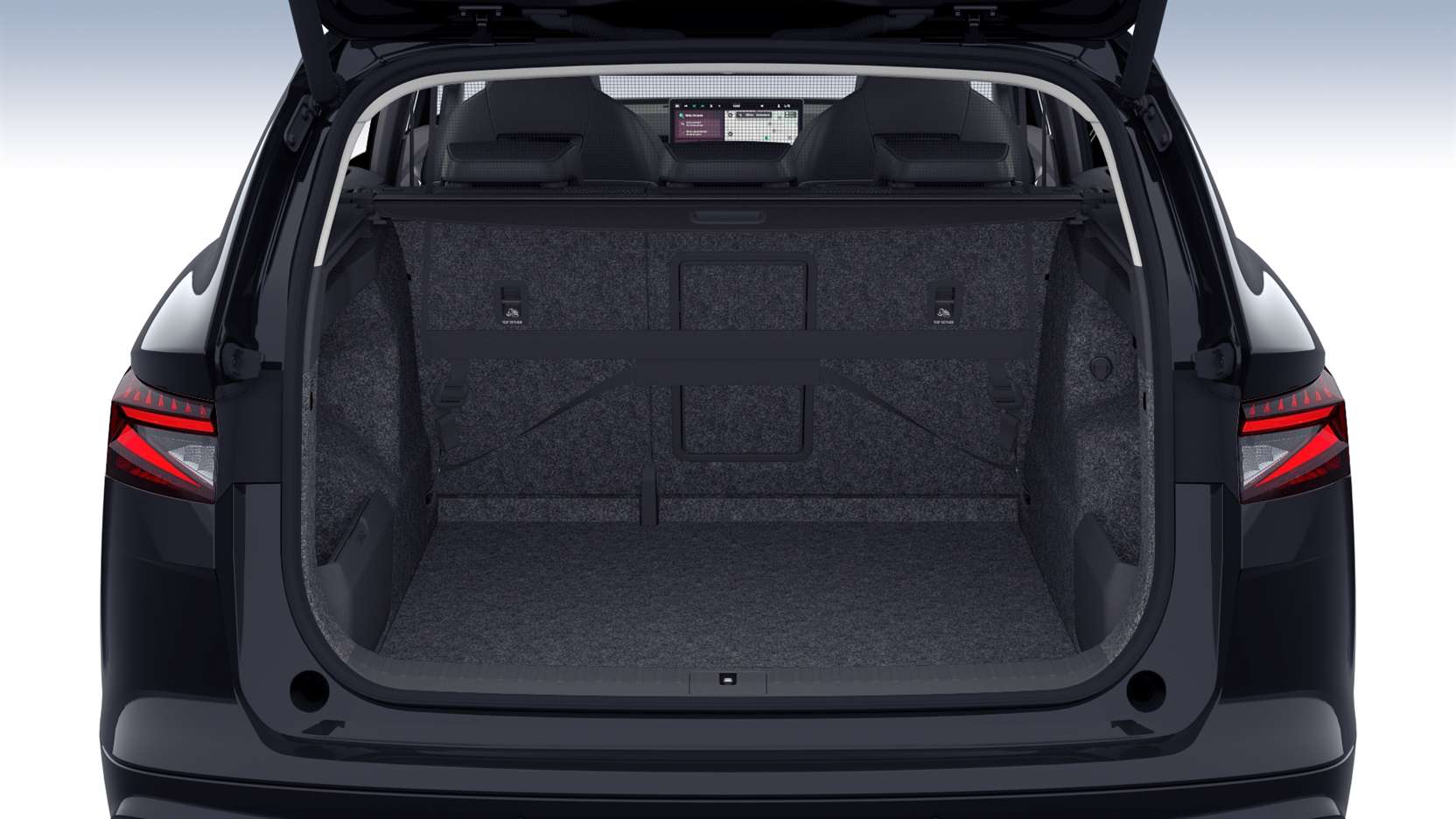 Kofferraum eines Skoda ENYAQ