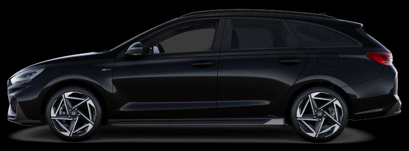 Seitenansicht eines Hyundai i30