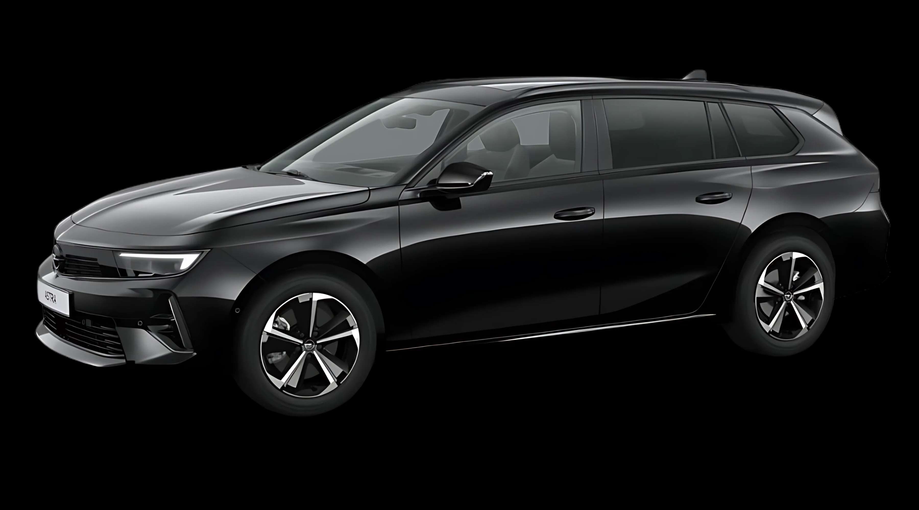 Seitenansicht eines Opel Astra
