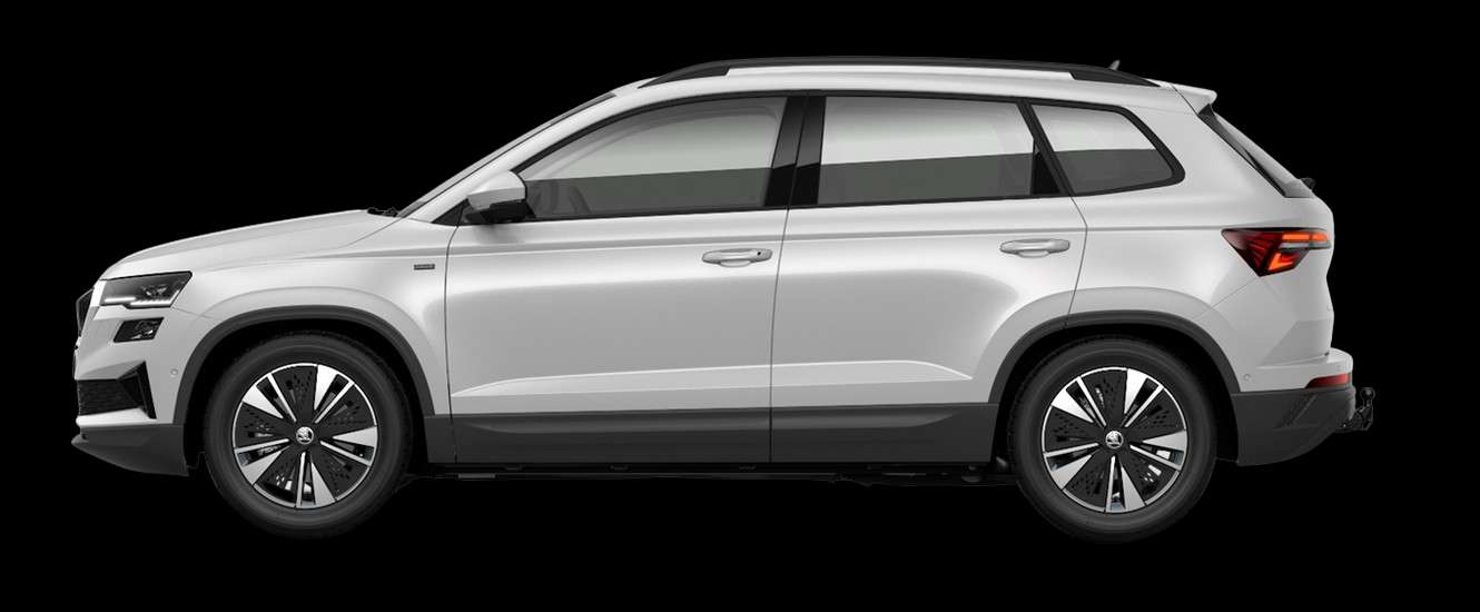 Seitenansicht eines Skoda Karoq