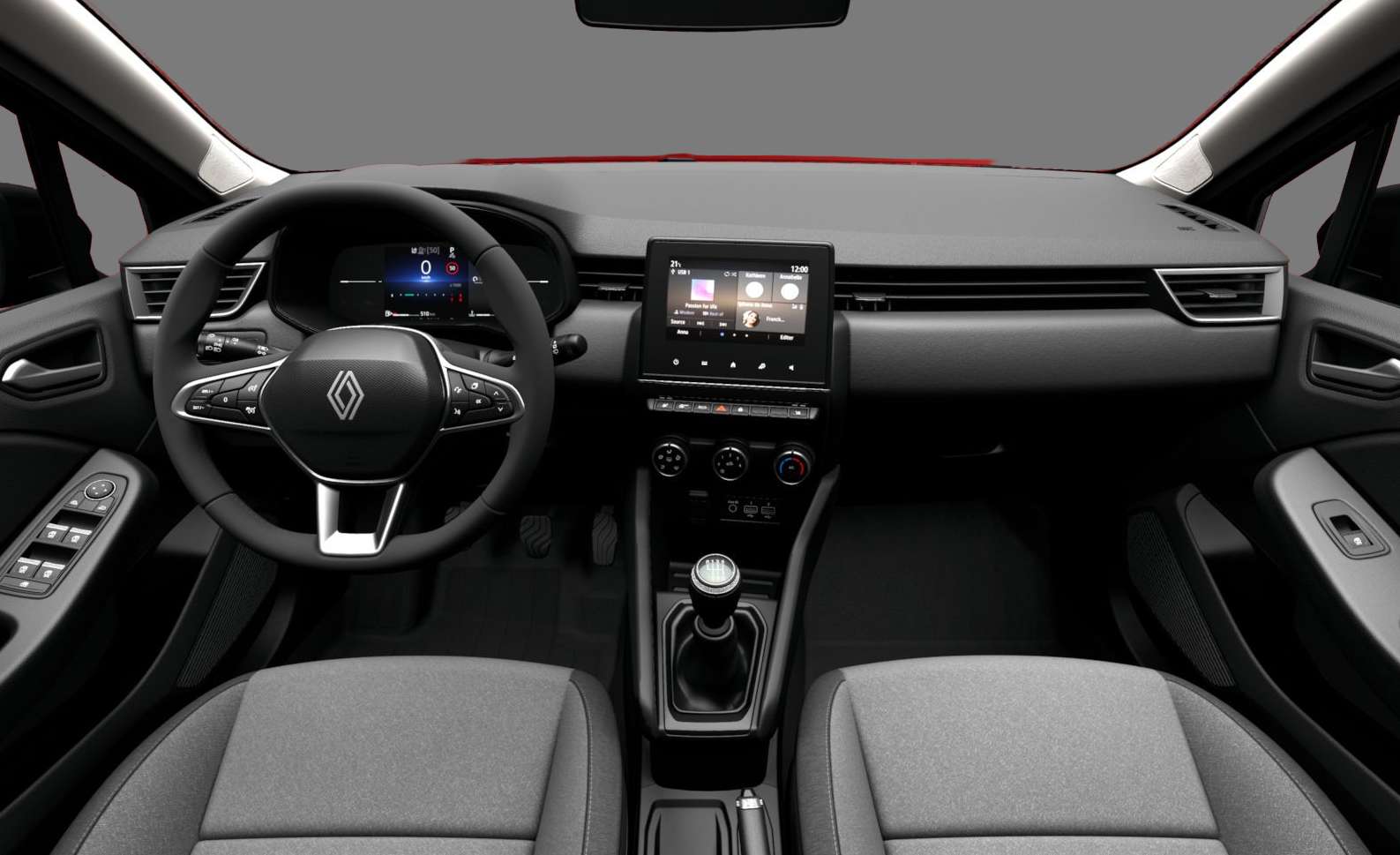 Armaturenbrett eines Renault Clio