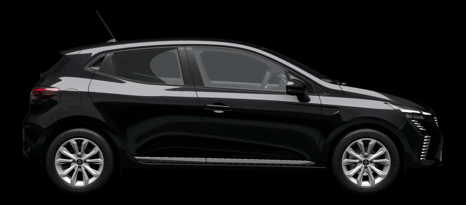 Seitenansicht eines Renault Clio